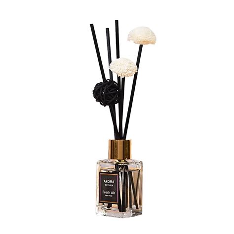 ZBFJINX Reed Oil Diffusers with Natural Sticks, Glass Bottle and ...