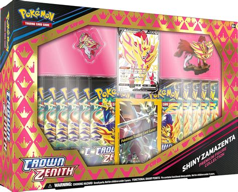 Amazon.com: Pokemon Crown Zenith Shiny Zamazenta Premium Figure Collection : Toys & Games
