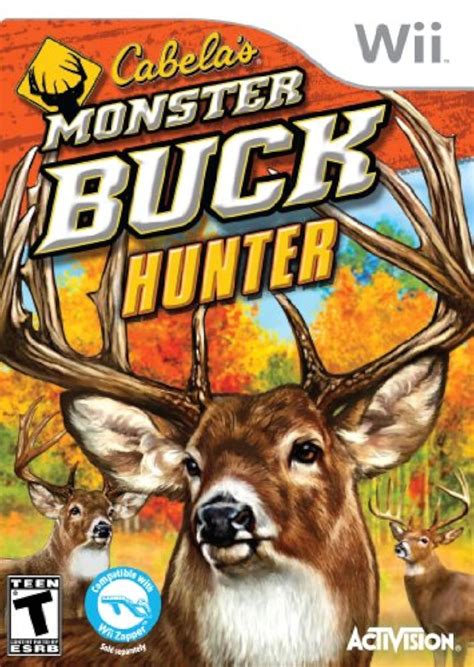 Cabela's Monster Buck Hunter Software Only For Wii And Wii U Shooter