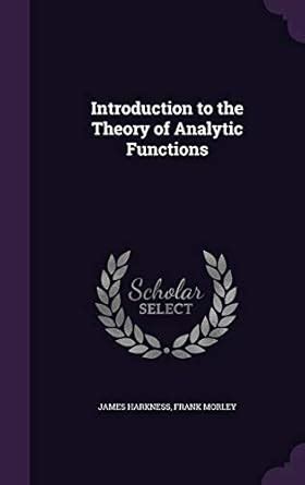 Buy Introduction to the Theory of Analytic Functions Book Online at Low ...
