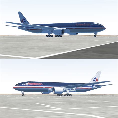 American Airlines New Livery 777