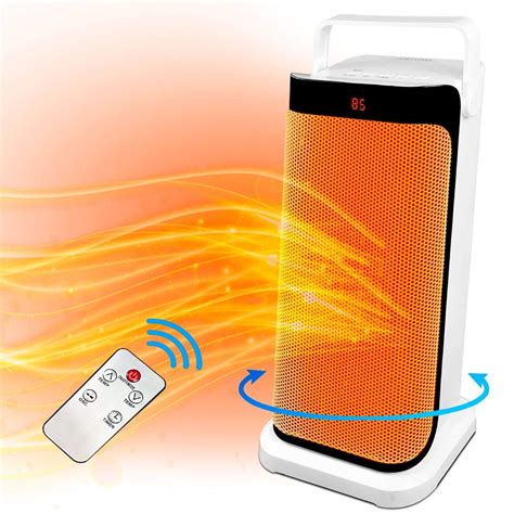 Buy Patio Tower Heaters Electric with Remote - Oscillating Portable ...