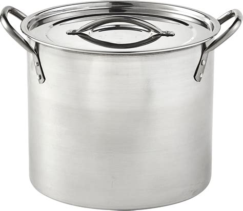 Amazon.com: IMUSA Stainless Steel Stock Pot with Lid, 20 Quart, Silver ...