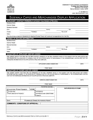 Fillable Online SUBMITTAL REQUIREMENTS - City of Winter Garden Fax ...