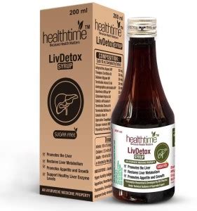 Health Time Ayurvedic LivDetox Syrup and Better Digestion for Children ...