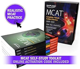 MCAT Self-Study Toolkit 2020-2021: Complete 7-Book Subject Review + 6 ...