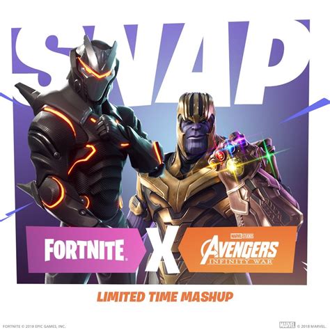Fortnite Gets Avengers: Infinity War Crossover