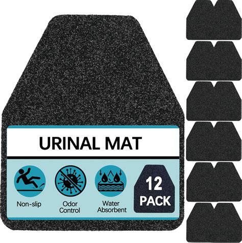 Amazon.com: Basima Urinal Mats for Men Bathroom 12 Pack Washable Bulk ...