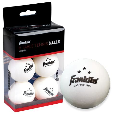 Snapklik.com : Ping Pong Balls - 3 Star Official Size + Weight 40mm ...