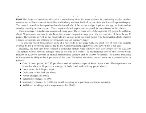 Capital budgeting- Solved numericals - Financial Management - Studocu