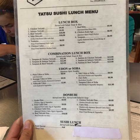 TATSU SUSHI, Walnut Creek - Menu, Prices & Restaurant Reviews - Tripadvisor