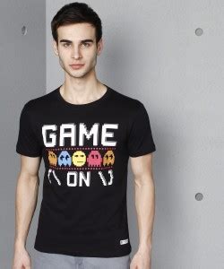 METRONAUT Graphic Print Men Round Neck Black T-Shirt - Buy METRONAUT ...