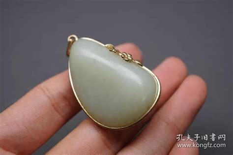 Vintage 20K Gold "Old Jade" 老玉 Ring Straits Chinese Peranakan Nyonya ...