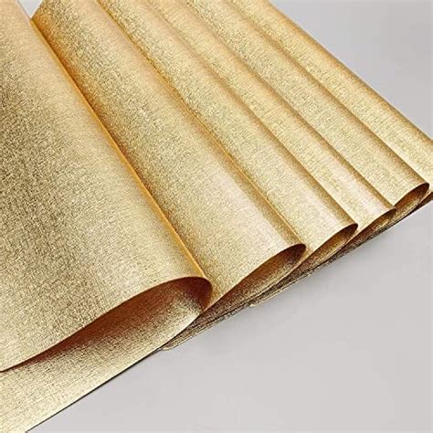 Warmhone Set of 6 Gold Placemats Rectangular Vinyl Heat India | Ubuy