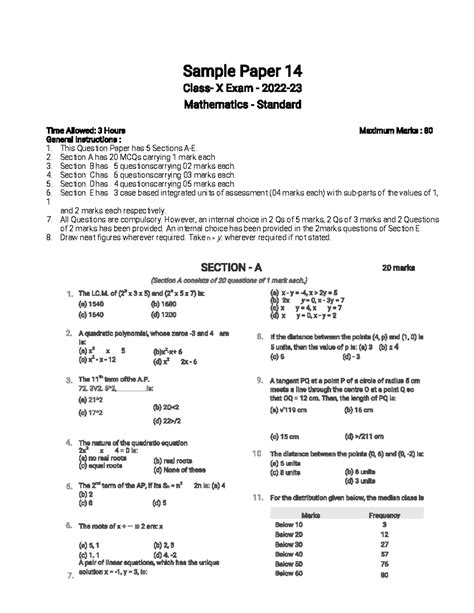 Advanced Physical Chemistry chapter 19 - Sample Paper 14 ####### Class ...