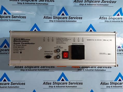 SAAB MARINE TANKRADAR 9150064-641 LP POWER BLOCK – Atlas Shipcare Services