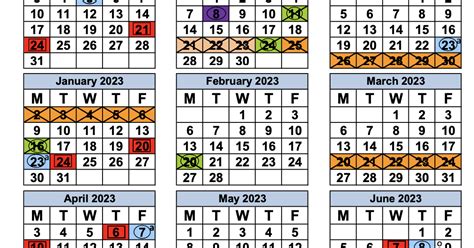 Mdcps 2023-24 Calendar - Printable Word Searches