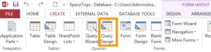 Image result for Create a Query in Access