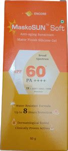 MOSKOSUN Sunscreen - SPF 50 PA+++ Maskosun Soft Gel SPF 50+++ Sunscreen ...