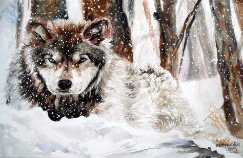 15 Best Original Wolf Art and Wolf Paintings by Krizzart ideas ...