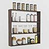 VIBE HEAVEN Wall-Mounted Wooden Kitchen Organizer Rack Shelf ...