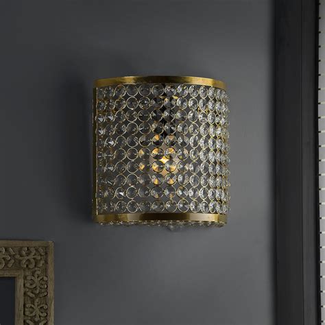 Homesake® Crystal French Wall Sconce Lamp, Decorative Door Wall Light ...