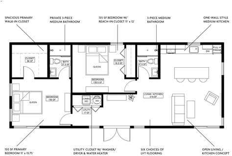 Model4 1000 sf | Studio ADU