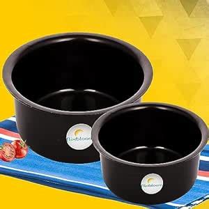 Buy Flixbloom Galactic Black Hard Anodised 3MM Thick Combo Utensils ...