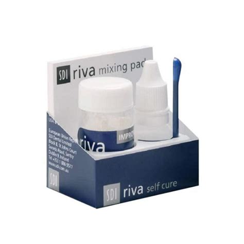 SDI Riva Self Cure Glass Ionomer GIC Cement Powder Liquid Kit : Amazon ...