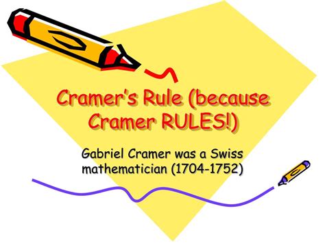 Cramer's Rules 的图像结果