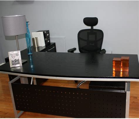 black office desks for home
