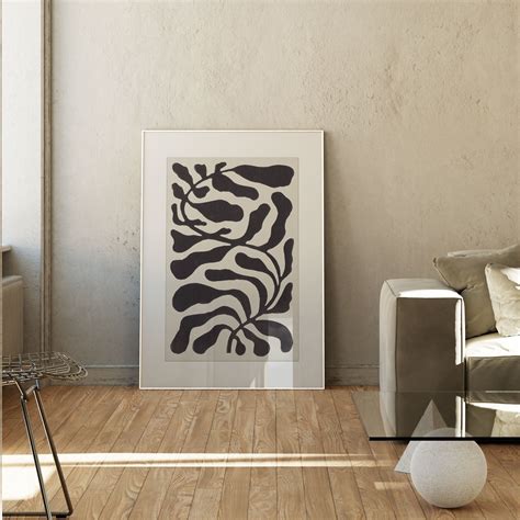 Buy One Hundred Leaved Plant 21 Lino Print from Minimal Art or ...