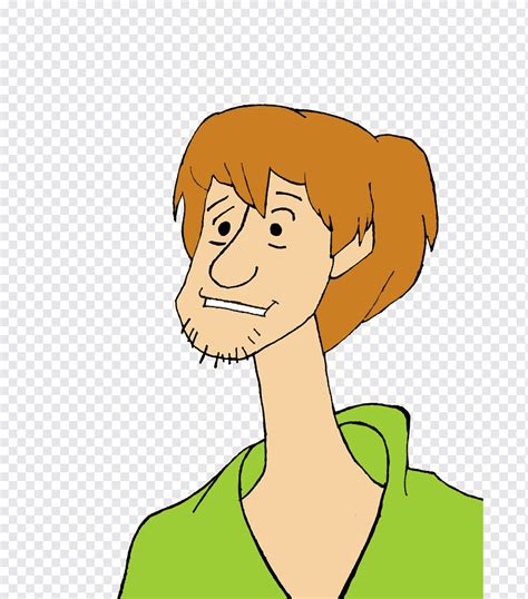 Shaggy rogers scrappy-doo homo sapiens personaje mejilla, niño, cara ...