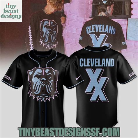 Machine Gun Kelly MGK XX 2025 x Cleveland Browns Baseball Jersey ...