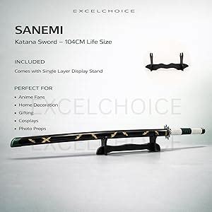 Demon Slayer Rengoku Katana/Sword Toy 104cm Life Size - Bamboo Wood ...