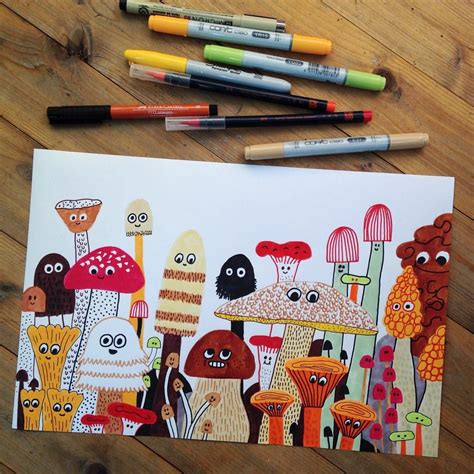 Elise Gravel | Marker art, Art journal inspiration, Art for kids