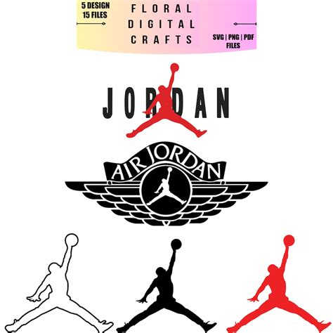 Buy Jordan Logo Sticker Svg Png Sticker Print Pdf, Tshirt, Shirt ...