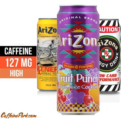 Arizona Drinks Caffeine