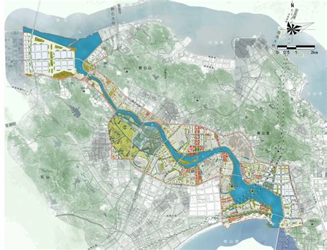 重磅！濠江“一江两岸”规划方案出炉，将打造汕头滨水城市！_设计图