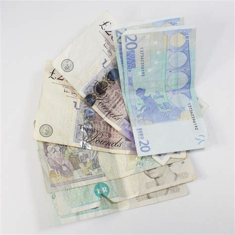 40 Euros And 55 Pounds | Property Room