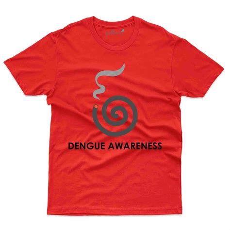 Mosquito Coil Design T-Shirt: Dengue Awareness T-shirts | Gubbacci