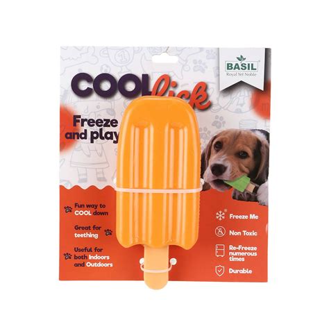 Basil - Cool Lick Freeze and Play Silicon Ice-Cream For Dog (Assorted ...