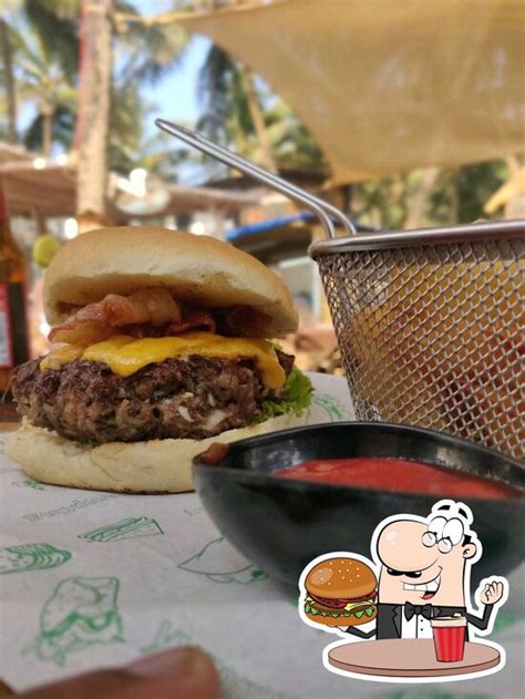 Menu at Indah Desa, Agonda