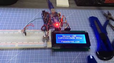 YouTube Arduino LDR Sensor Practical 的图像结果