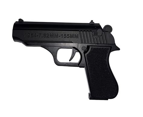 Popo Toys® PUBG Revolver Airsoft Gun | Half Alloy Die-Cast |25 Soft BB ...