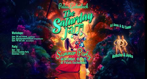 The Saturday Jam - Summer Party, Palais Eschenbach, Wien, 5 July to 6 ...