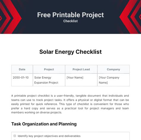 Image result for Checklist Example