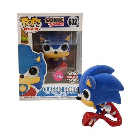 Funko Pop Games Sonic The Hedgehog Sonic 30th Anniversary Flocked ...