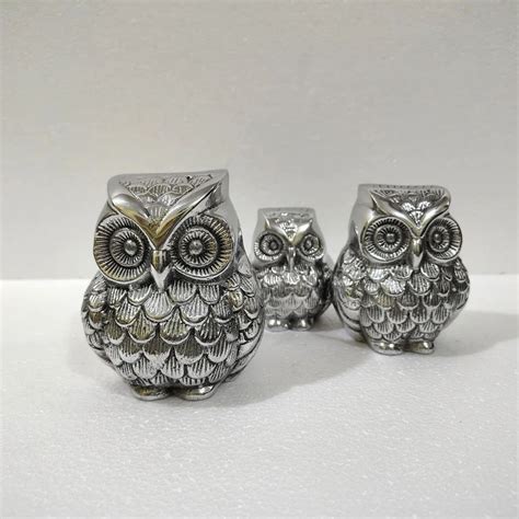Aluminium Owl Sculpture - Metal Owl Figurine Sculpture Manufacturer ...