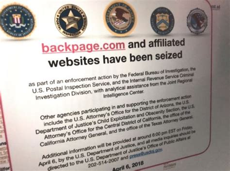 Indianapolis vice cop says SESTA/FOSTA closure of Backpage has 'blinded ...